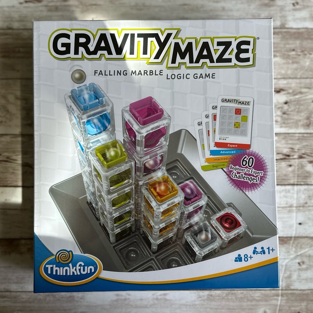 ThinkFun Gravity Maze Falling Marble Logic Game